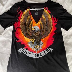 Low Cut Cutout T-Shirt